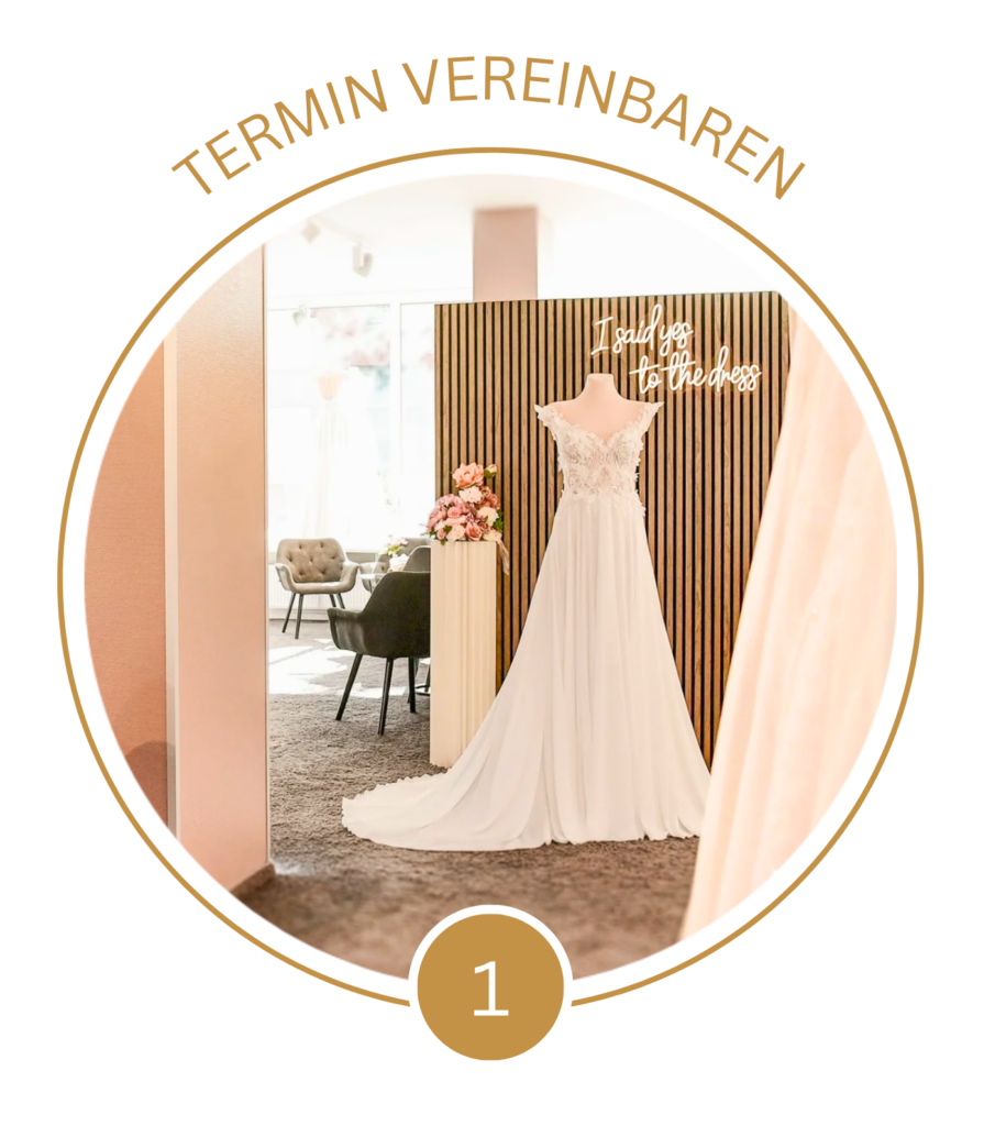 Brautkleid in der Brautboutique Neumünster – Termin zur Anprobe vereinbaren