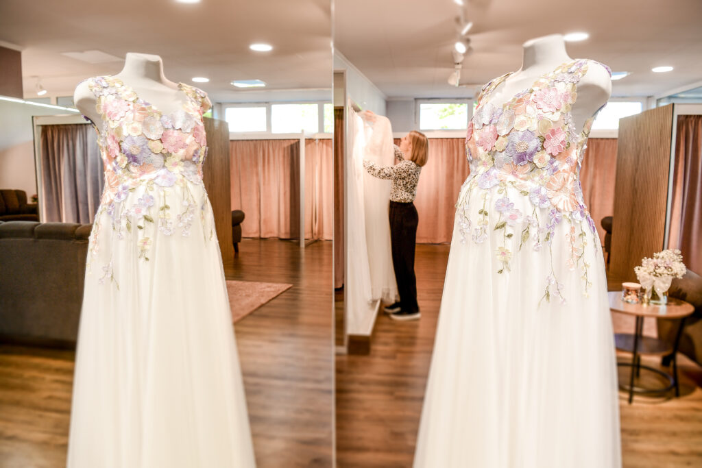 Umstandsbrautkleid